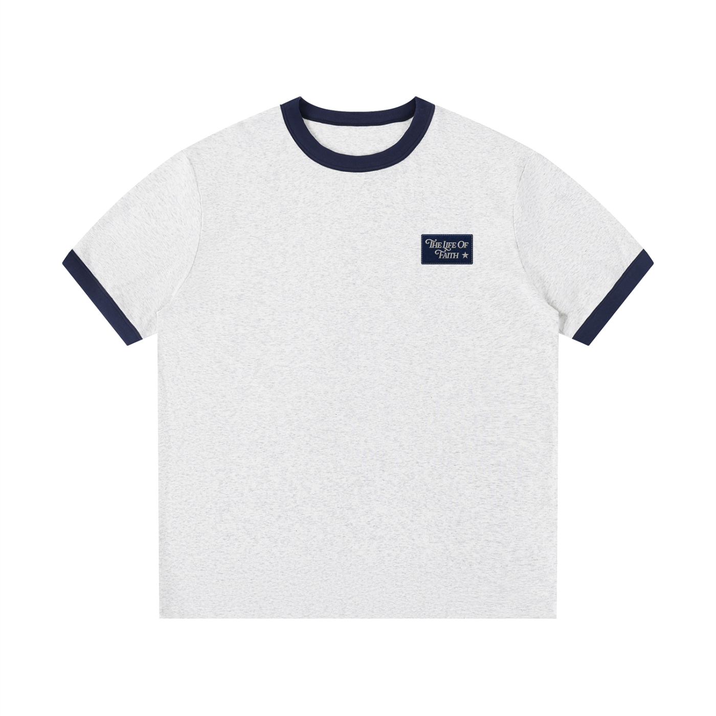 LIFESTYLE OF FAITH (Edged Ribbed Crewneck)
