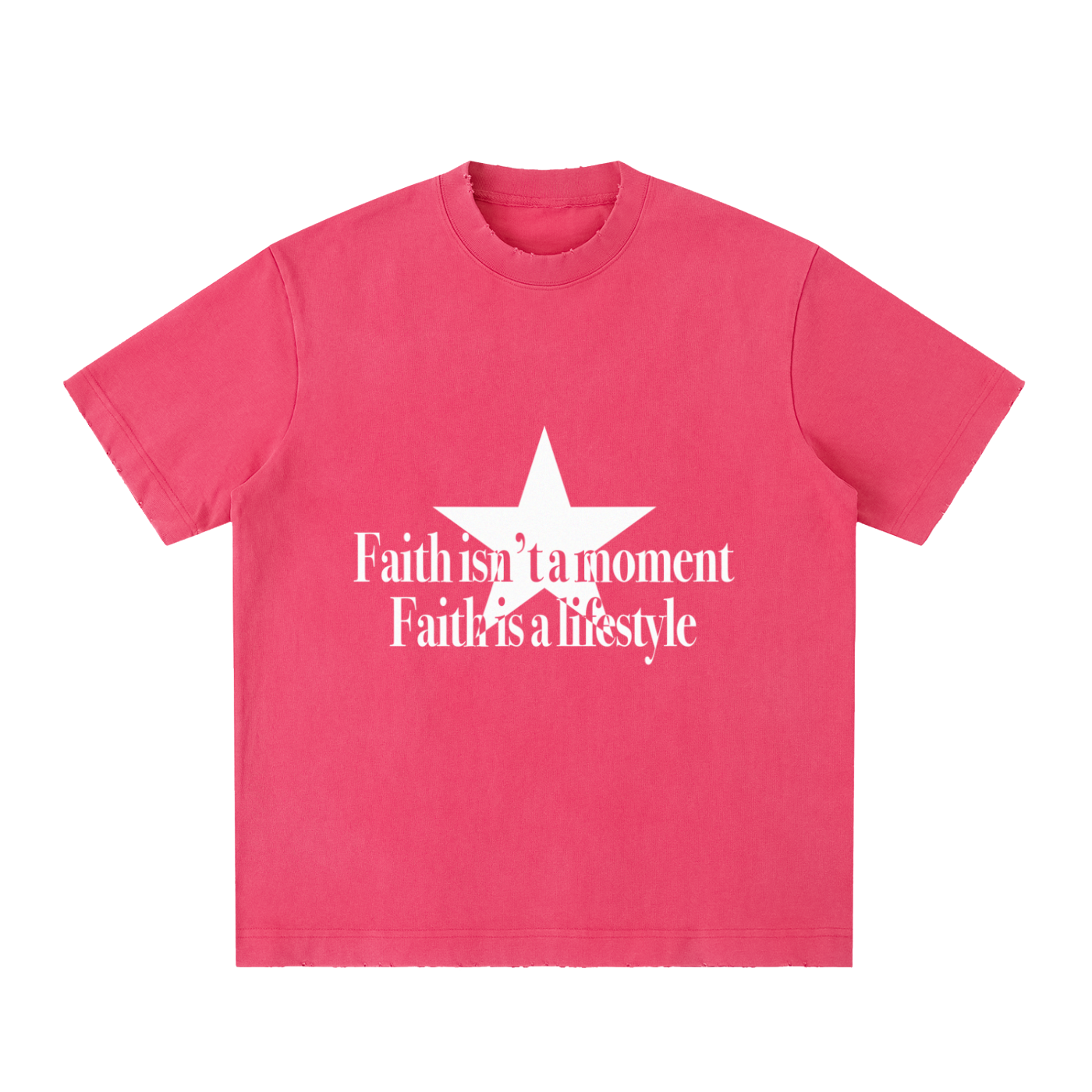 LIFESTYLE OF FAITH Vintage Red T-Shirt